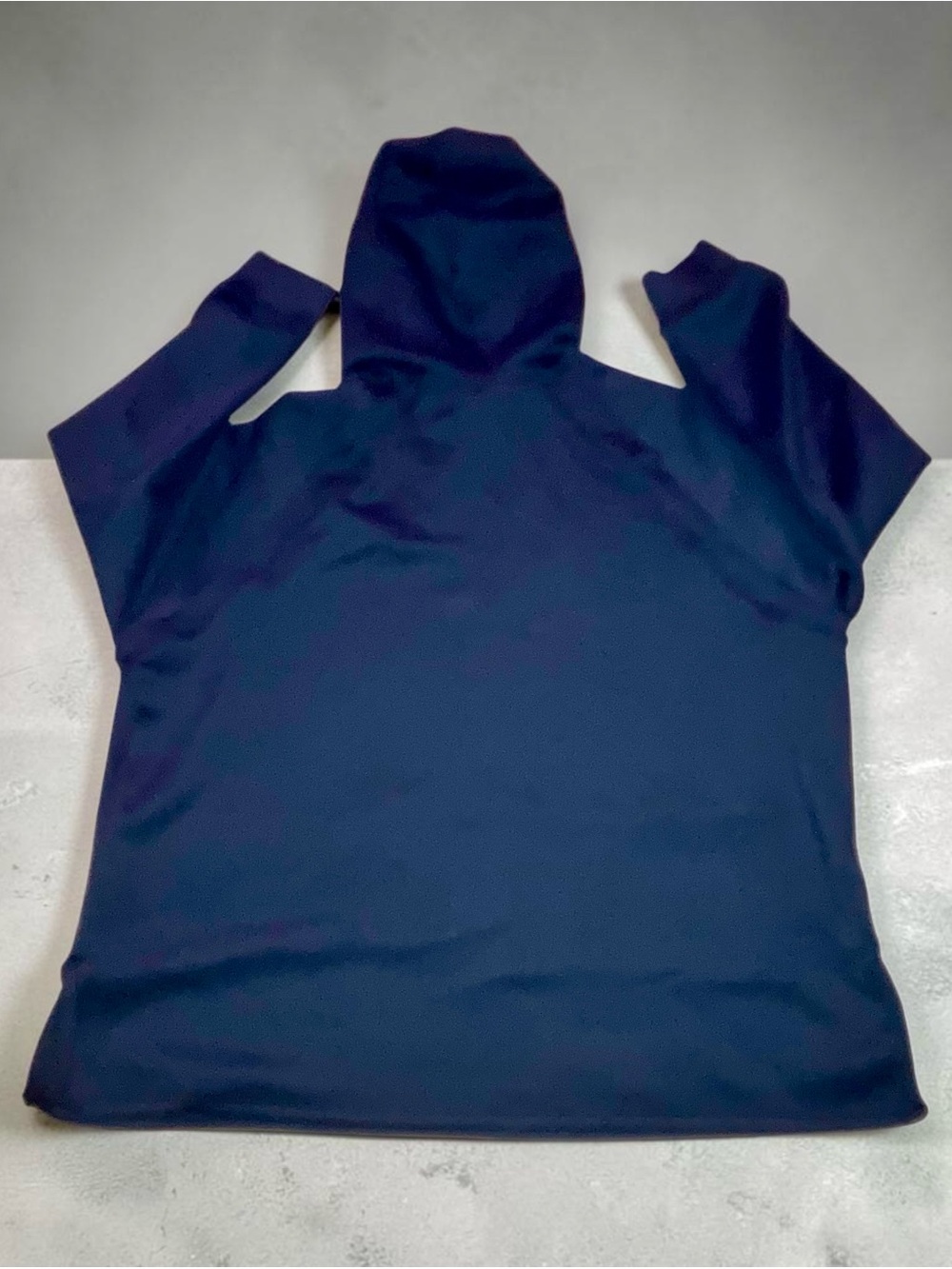 32 Degrees. Men's Drawstring Hoody. Black. 3/4 Sleeves. Size 2X.